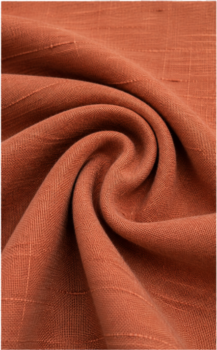 Terracotta Khadi Fabric